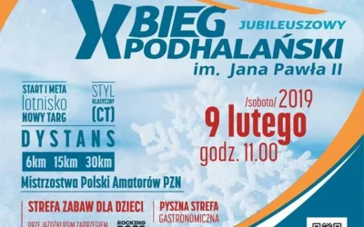 X Jubileuszowy Bieg Podhalański im. Jana Pawła II