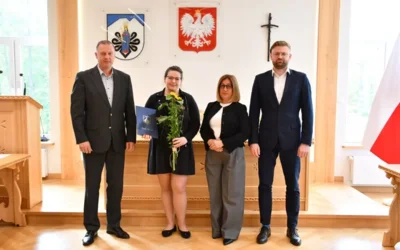 Ślubowanie nowego pracownika