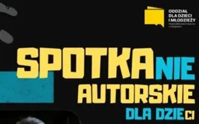 Spotkanie autorskie dla dzieci z Michałem Rusinkiem