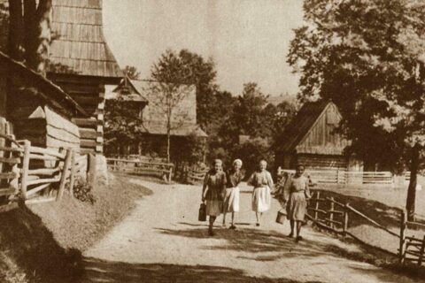 Zakopane i Tatry na starych fotografiach