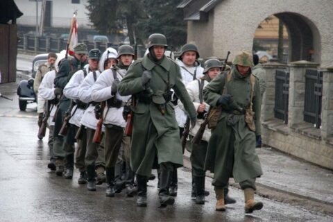 Inscenizacja historyczna w Waksmundzie_5