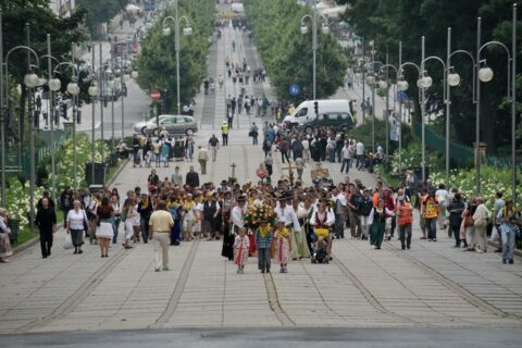 XXIX Pielgrzymka - wejście do Częstochowy_24