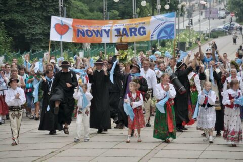 XXIX Pielgrzymka - wejście do Częstochowy_48