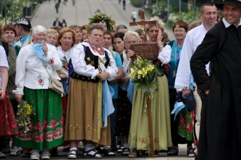 XXIX Pielgrzymka - wejście do Częstochowy_58