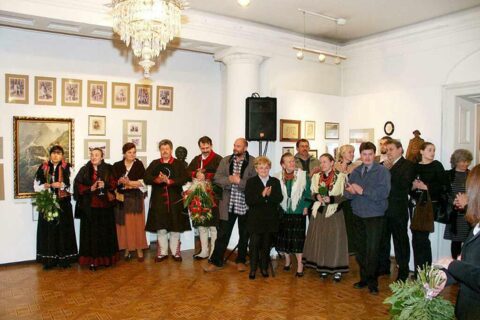 Otwarcie wystawy "Górale, Górale" w Galerii Sztuki na Kozińcu.