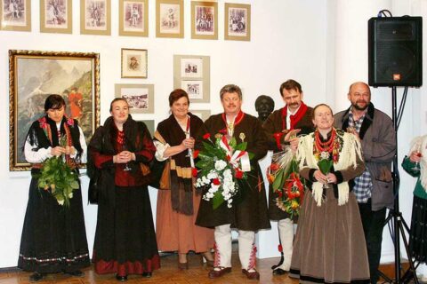 Otwarcie wystawy "Górale, Górale" w Galerii Sztuki na Kozińcu.