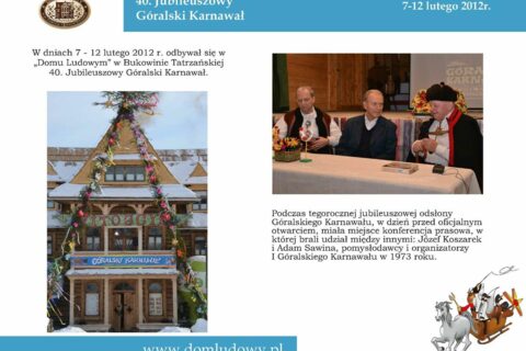 40. Jubileuszowy Góralski Karnawał _4