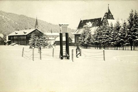 Stacja meteorologiczna w Zakopanem - 1912 r. (fot. arch. Muzeum Tatrzańskiego)