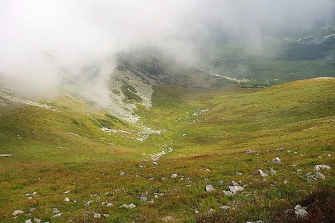 Widok z Kasprowego Wierchu