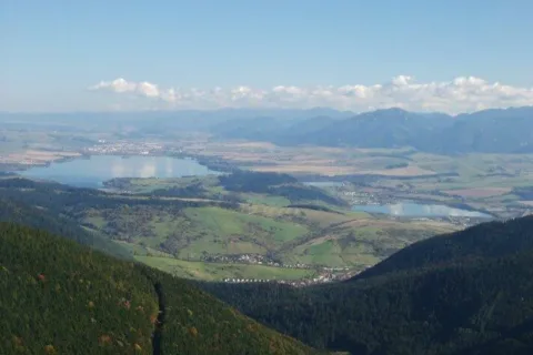 Liptov Nizke Tatry spod sedla Vraca