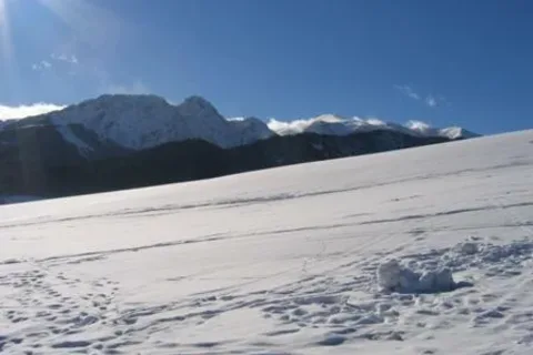 Giewont w zimowym słońcu