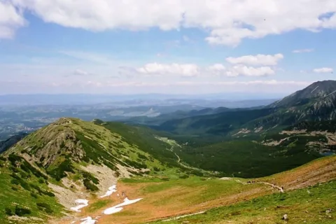 Panorama z Kasprowego Wierchu