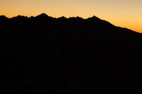 silueta Tatier spod Baranca