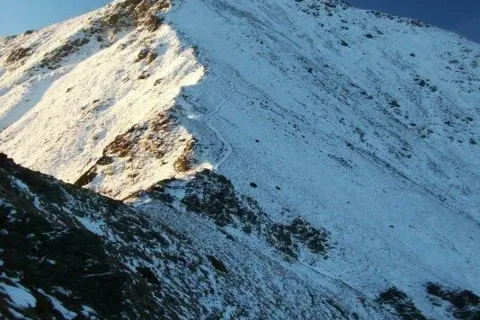 Velky Baranec Puste sedlo