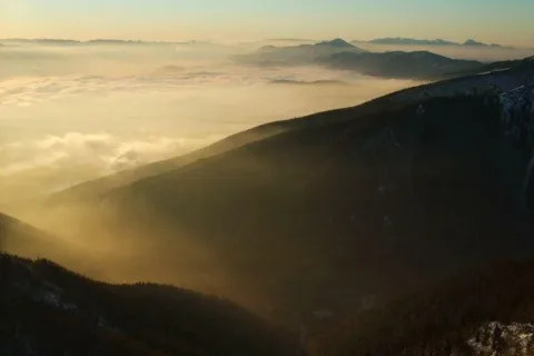 vecer znad Holeho vrchu