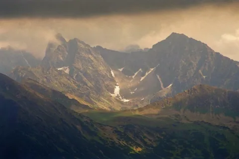 Tatry Wysokie z Tatr Zachodnich