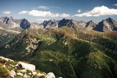 Tatry Wysokie z Czerwonych Wierchów