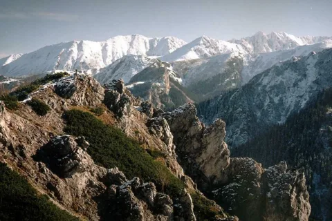 Tatry Wysokie z Sarniej Skały