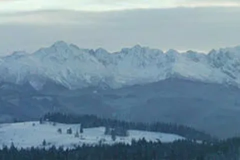 Panorama Tatr z Gliczarowa