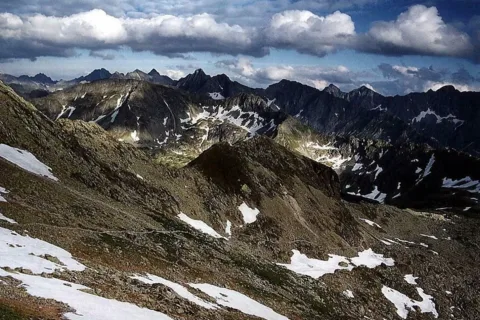 Płyną chmury nad Tatrami