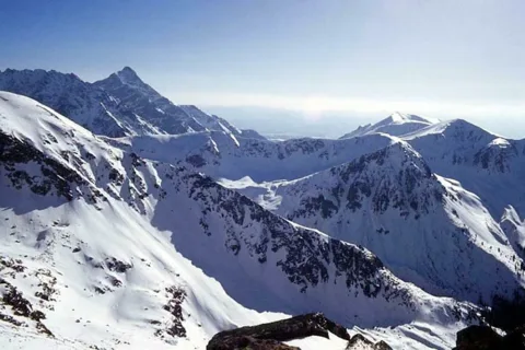 Panorama z Pośredniej Turni