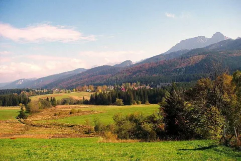 Piękny widok z Kościeliska