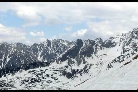 Panorama z Kasprowego Wierchu na Świnicę