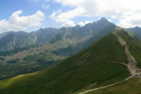 Kasprowy Wierch panorama wschodnia