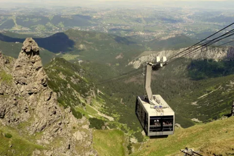 Widok z Kasprowego Wierchu