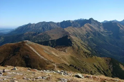 Panorama Tatr z Małołączniaka