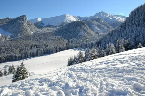 Kasprowy Wierch i Myślenickie Turnie zimą 2012