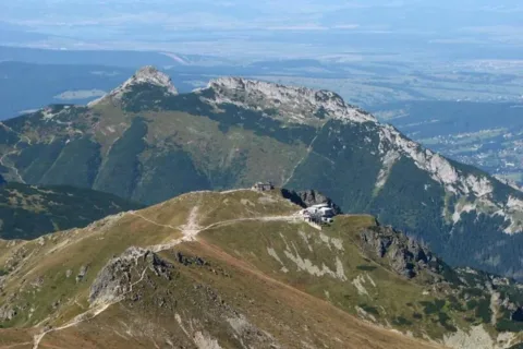 Kasprowy i Giewont.
