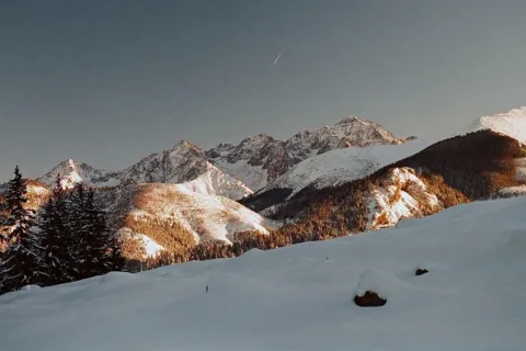 Tatry  z Rusinowej Polany