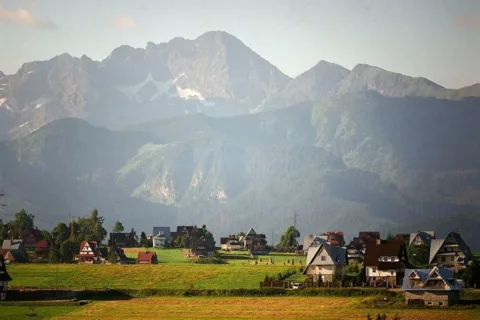 Tatry z Zębu  o poranku