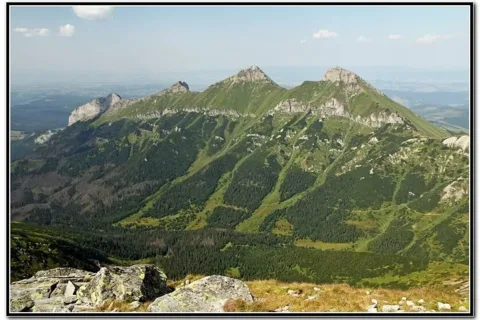 Tatry Bielskie widziane z Jagnięcego Szczytu