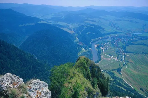 Widok z Trzech Koron