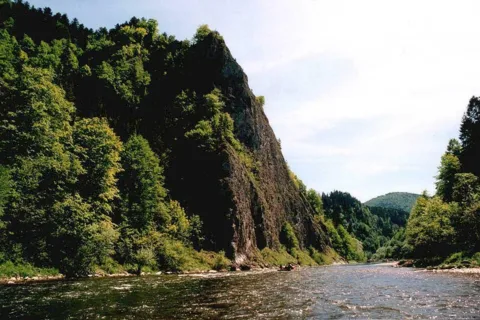 Rwący nurt Dunajca