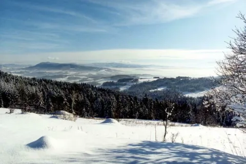 Śnieżne kopce