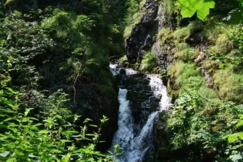 Borovianska tiesnava - Vysny Boroviansky vodopad