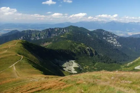 Kralov stol Prasiva Tanecnica Klinceky Krakova hola Zadny vrch