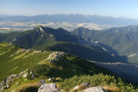 Predny Bor Havrany Sina Demanovska hora Magura Poludnica Zapadne Tatry
