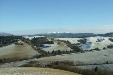 Pribisska dolina-vrch Mlada hora Palenicka vzadu Mlynova Diel Tatry Kopec