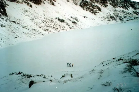 Morskie Oko zimą
