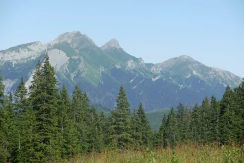 Tatry Bielskie z Równi Waksmundzkiej