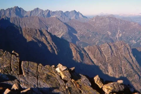 Panorama Tatr z Jagnięcego Szczytu