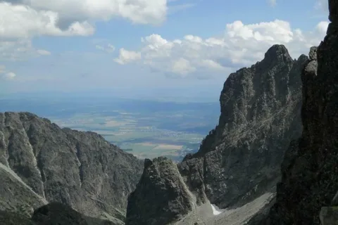 Widok z Lodowej Przełęczy