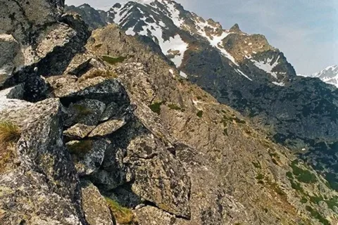 Słowackie Tatry Wysokie. Sławkowski Grzebień i Sławkowski Szczyt