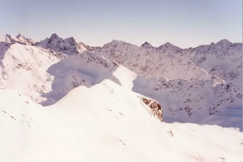 Tatry Wysokie z Zawratu, z puchem