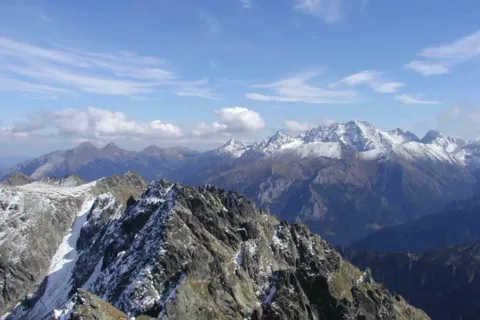 Widok z szczytu Granaty