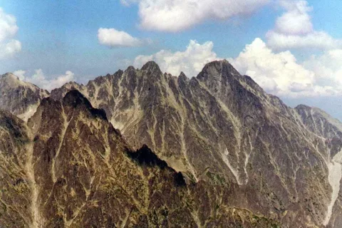 Łomnica - widok ze Sławkowskiego Szczytu
